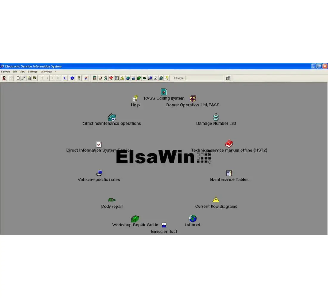 SKODA ELSA 4.0 2012 SERVICE INFORMATION SYSTEM